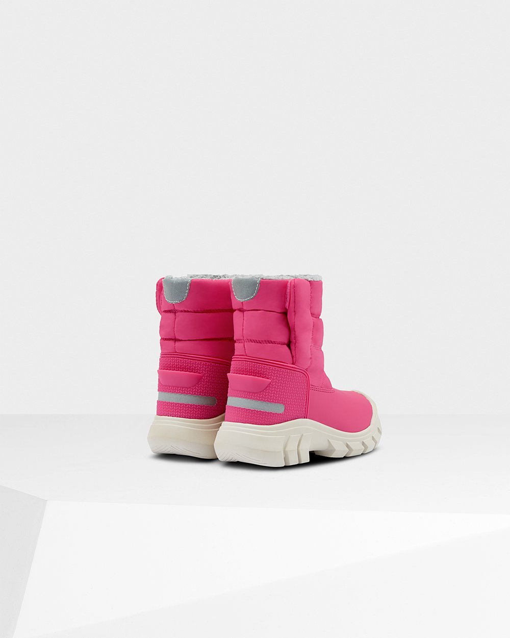 Botas De Nieve Hunter Niños Rosas Claro Original Little Insulated 498720-DAL